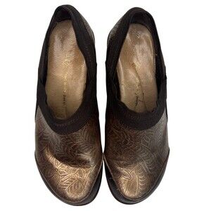 ⭐️2/$10  Jambu Wedge Shoes Design Clogs‎ Mules Womens 6 Slip On